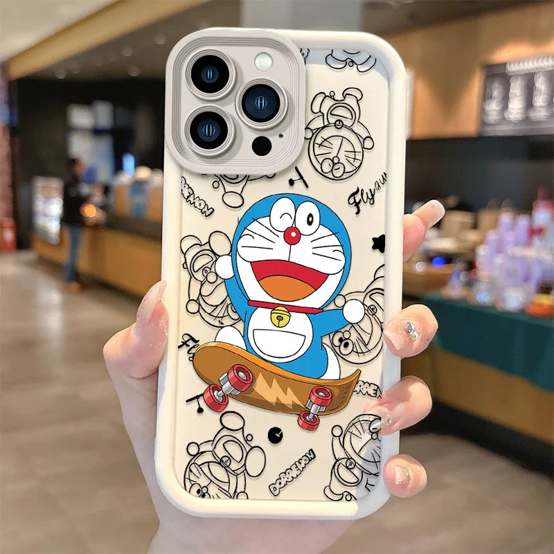 New Popular Doraemon Cartoon Phone Case
