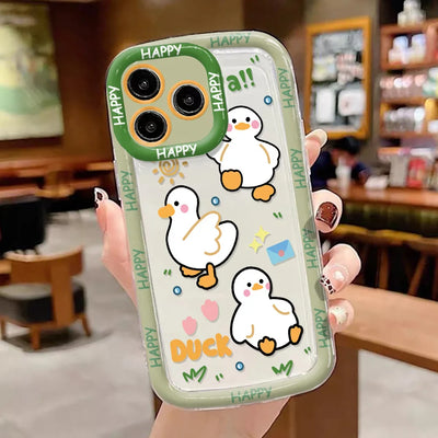 Cartoon Duck Soft Phone Case