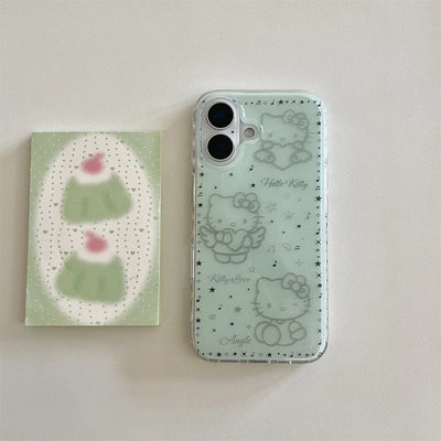 Hello Kitty With Luxury Imitation Diamonds Phone Case