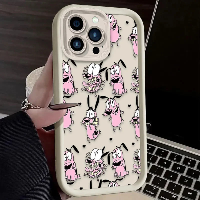 Courages Cowardly Dog Phone Case