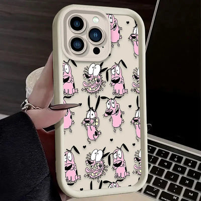 Courages Cowardly Dog Phone Case