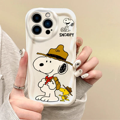 Fashion Snoopy Cute Cartoon Shockproof  Phone Case