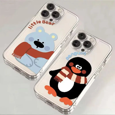 Little Bear and Penguin Phone Case