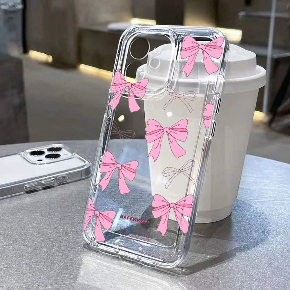 Cute Pink Bow Phone Case