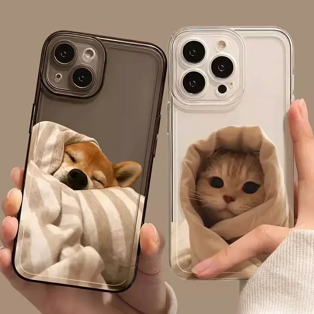 Funny Dog Cat Phone Case