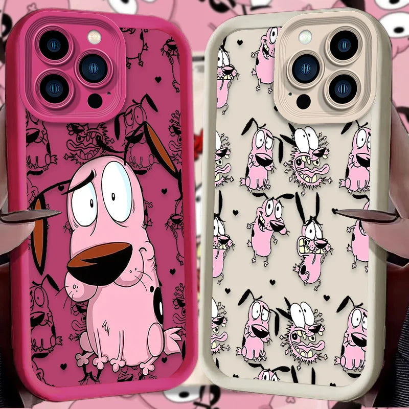 Courages Cowardly Dog Phone Case