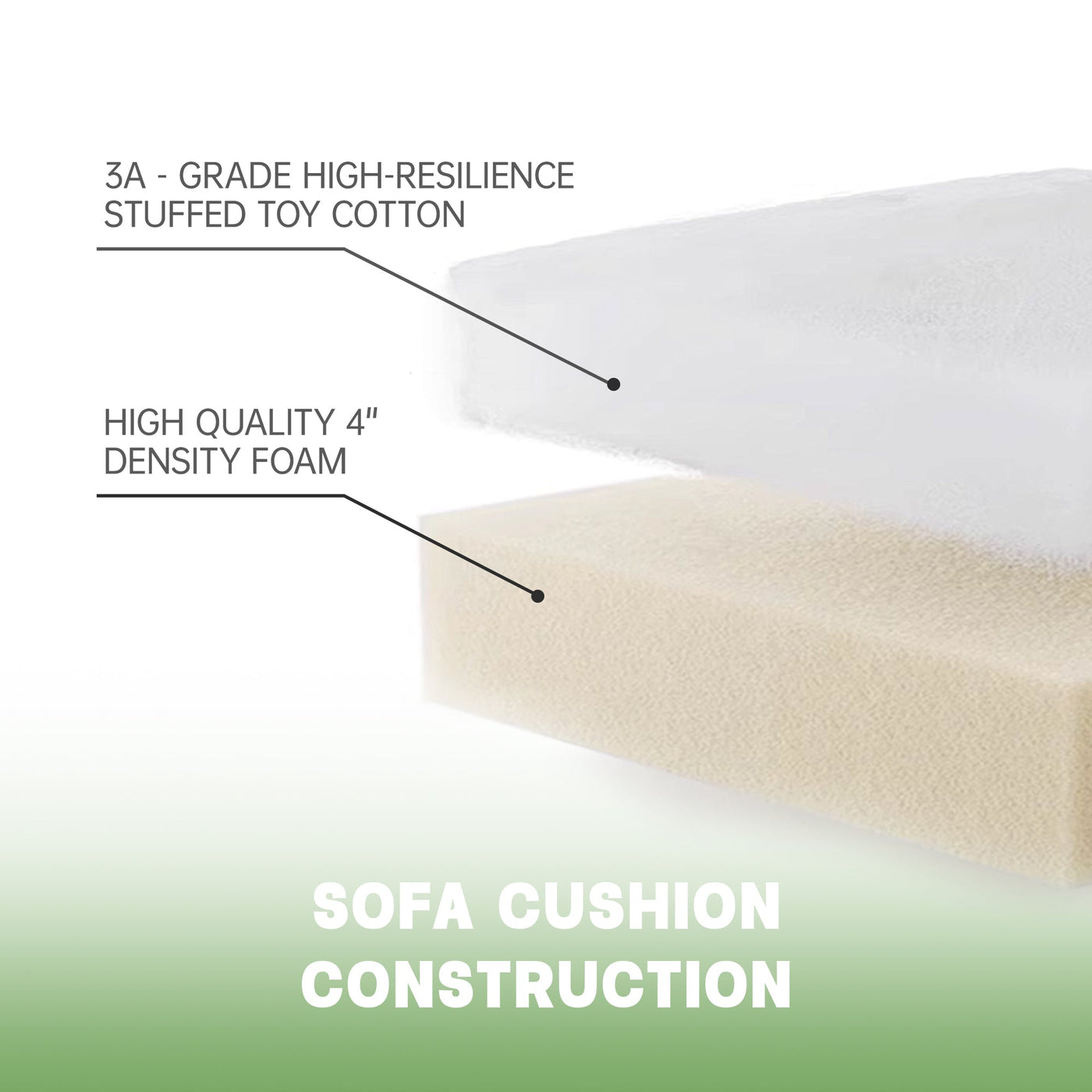 Slip-covered Armchair with 1 Big Back Cushion and 2 Big Toss Pillows, Single Deep Seat Comfy Single Couch Sofa Multiple Large Soft Pillows, Camel Corduroy Fabric