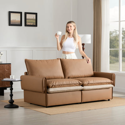 Modern Style Oversized Armchair Accent Chair Single Sofa Lounge Chair for Living Room, Bedroom