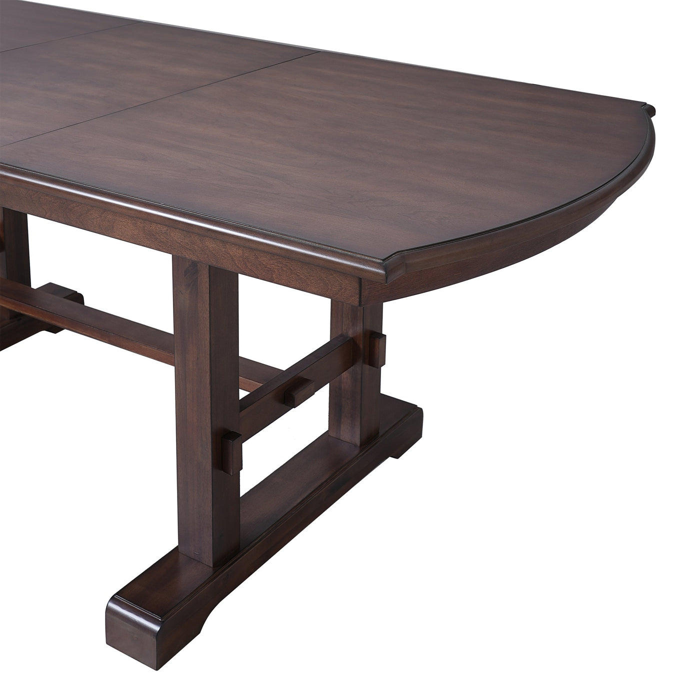 6-Piece Extendable Dining Table Set, 60–78 in. Wood Table with Removable Leaf, 4 Upholstered Chairs and Bench, Cherry Finish