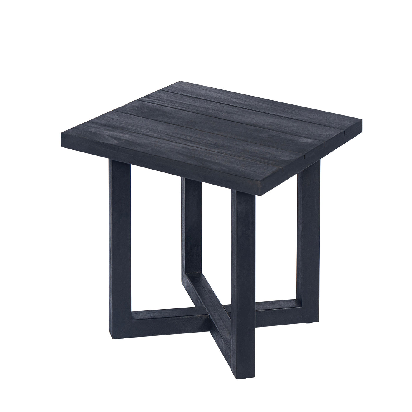 ELLA SQUARE SIDE TABLE, Black
