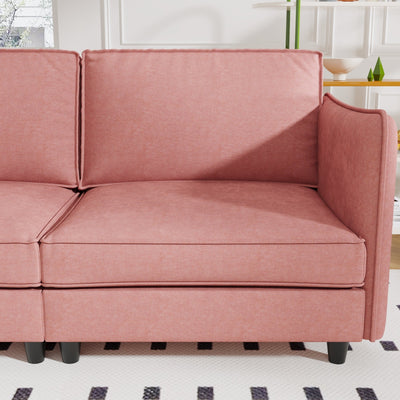 74.27'' Loveseat Sofa, 2 Seater Comfy Couch,Mid Century Modern Designed for Small Spaces, Apartment, Bedroom, Dorm, Office