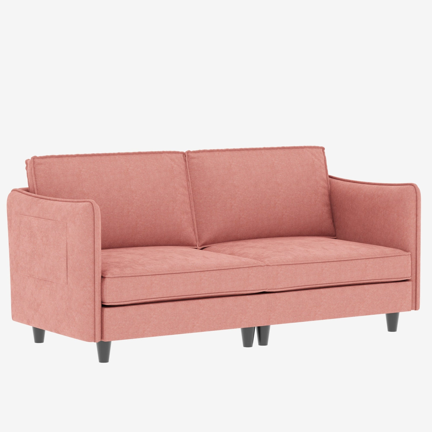 74.27'' Loveseat Sofa, 2 Seater Comfy Couch,Mid Century Modern Designed for Small Spaces, Apartment, Bedroom, Dorm, Office
