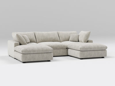 5-Piece Modular Classic Sectional (U-Shape)
