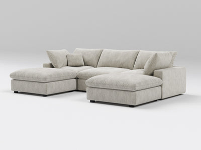 5-Piece Modular Classic Sectional (U-Shape)