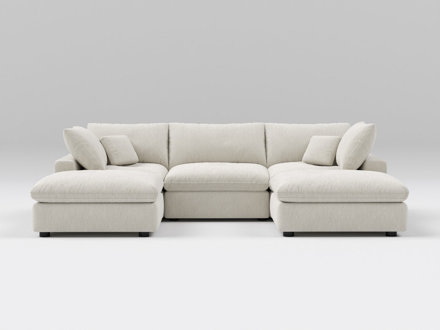 5-Piece Modular Classic Sectional (U-Shape)