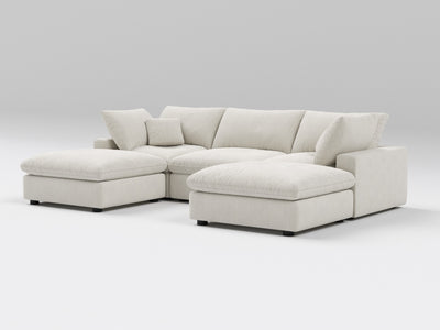 5-Piece Modular Classic Sectional (U-Shape)