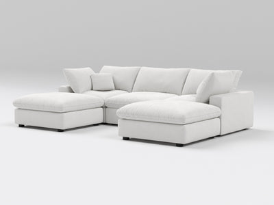 5-Piece Modular Classic Sectional (U-Shape)