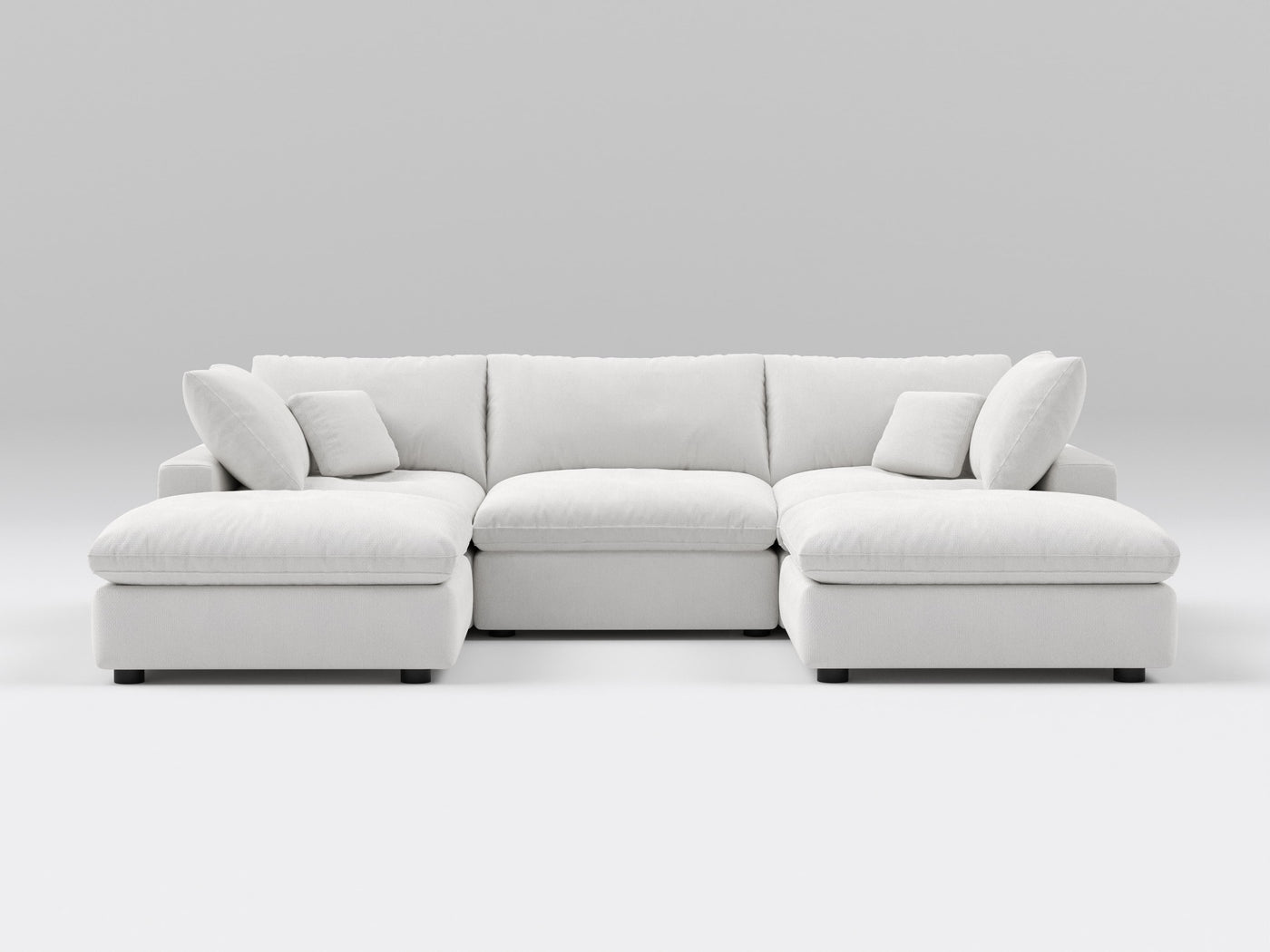 5-Piece Modular Classic Sectional (U-Shape)