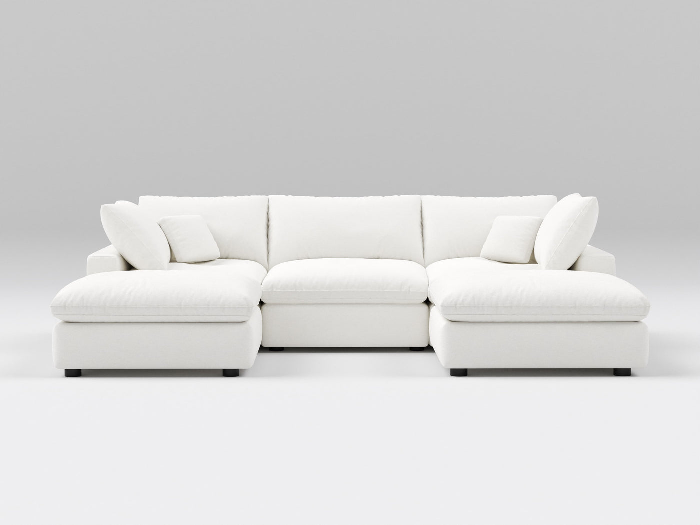 5-Piece Modular Classic Sectional (U-Shape)