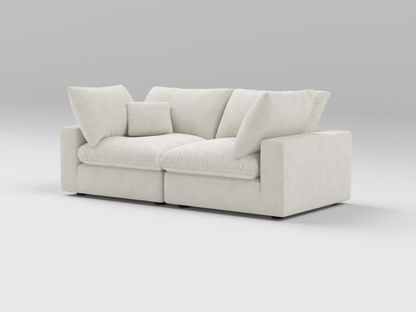 2-Piece Modular Loveseat
