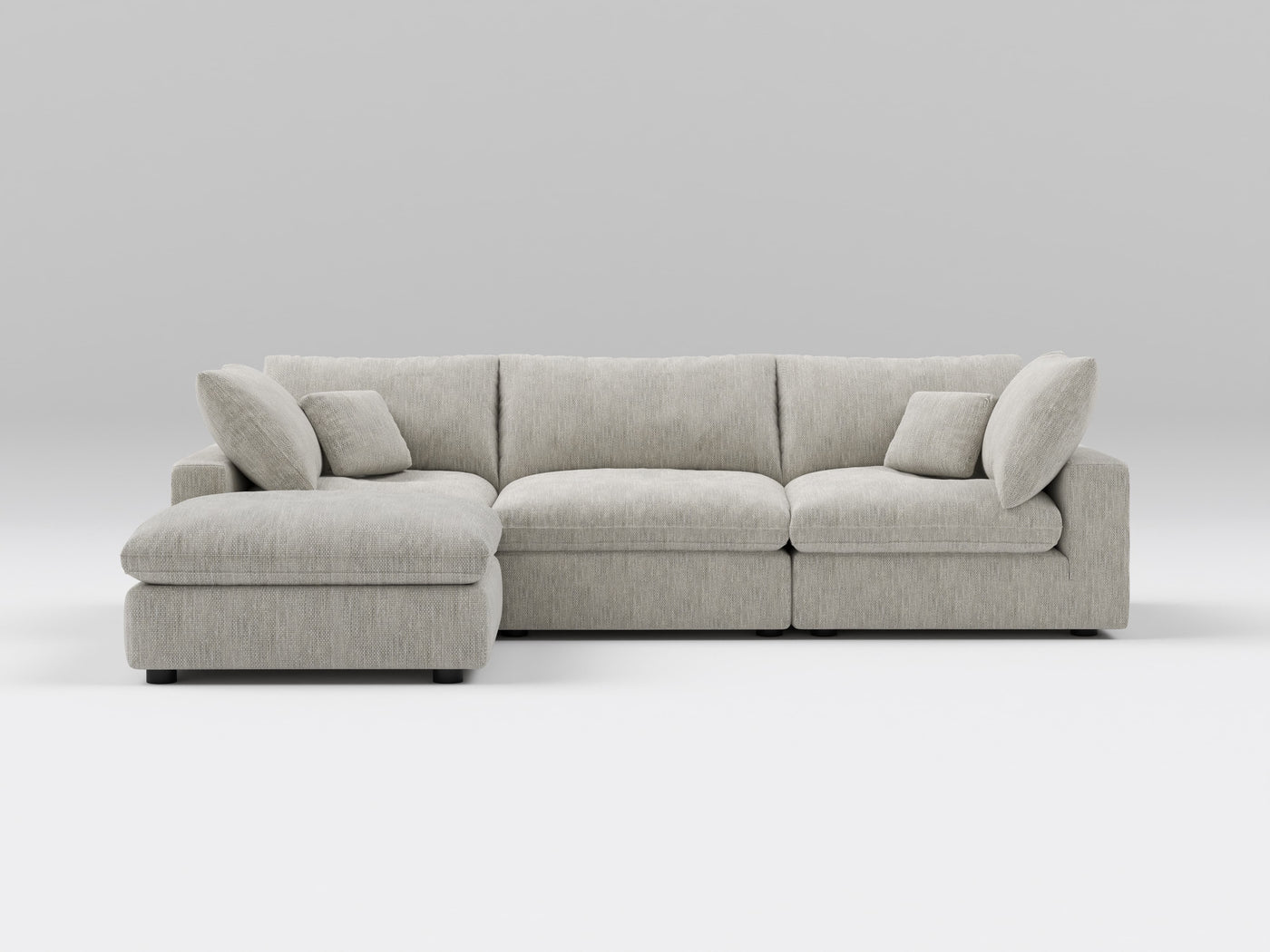 4-Piece Modular Classic Sectional
