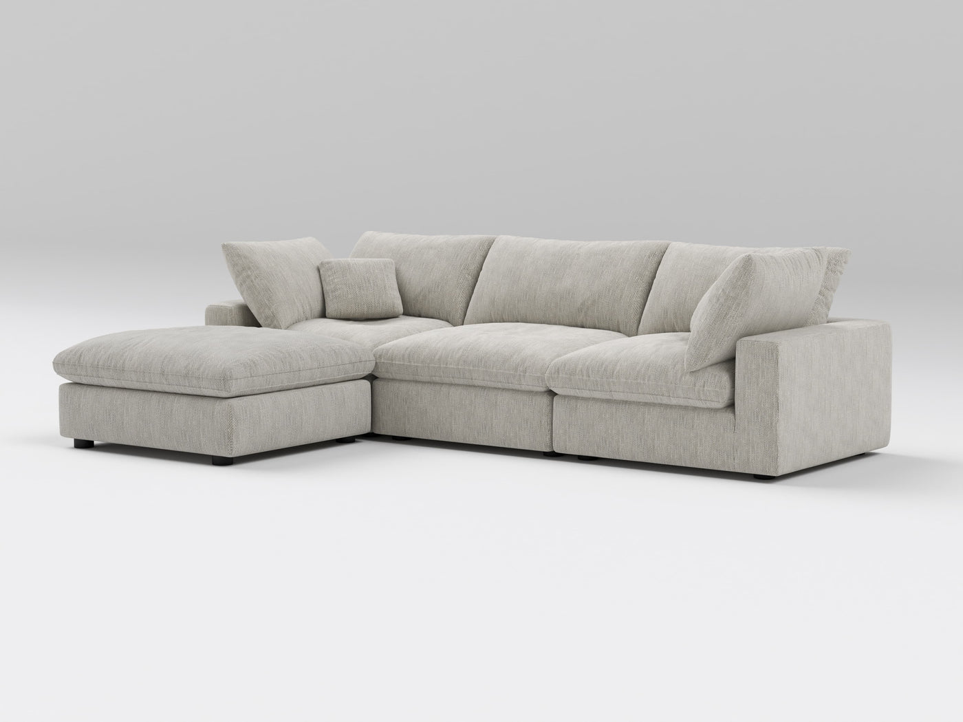 4-Piece Modular Classic Sectional