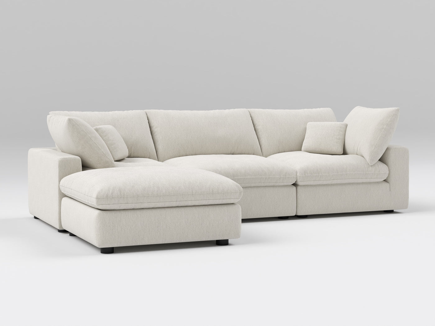 4-Piece Modular Classic Sectional