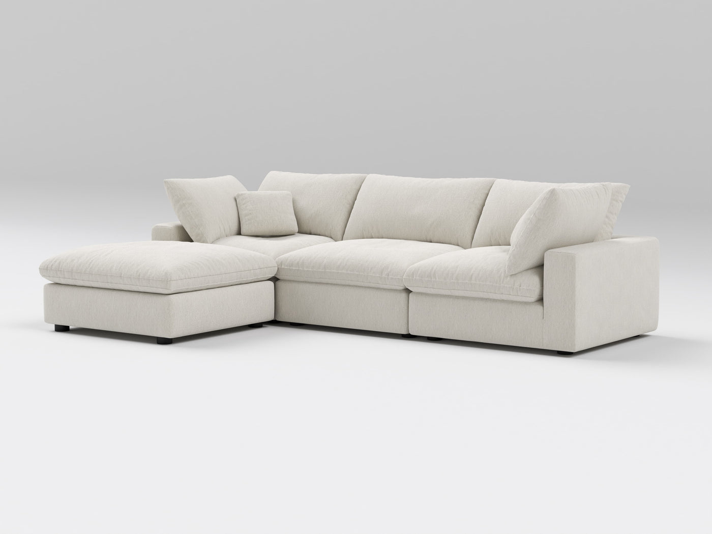 4-Piece Modular Classic Sectional