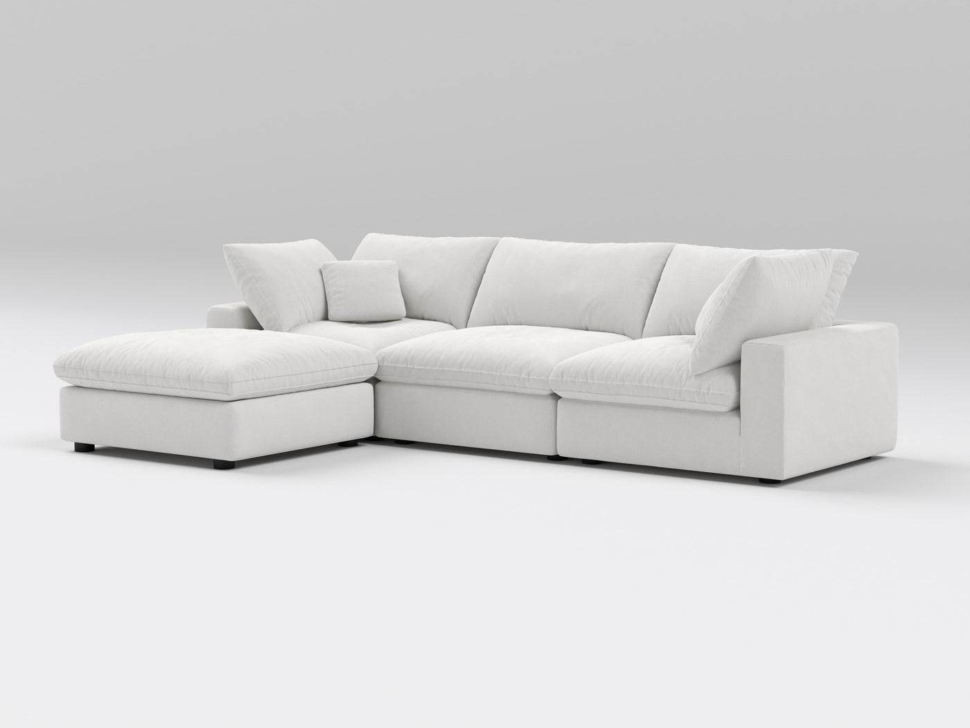 4-Piece Modular Classic Sectional