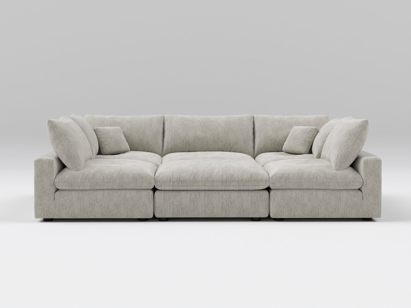 6-Piece Modular Bed