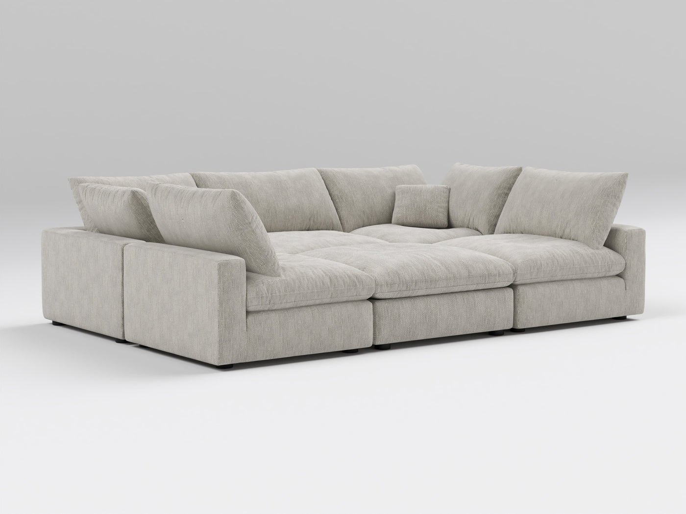 6-Piece Modular Bed