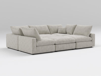 6-Piece Modular Bed