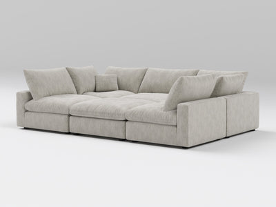 6-Piece Modular Bed