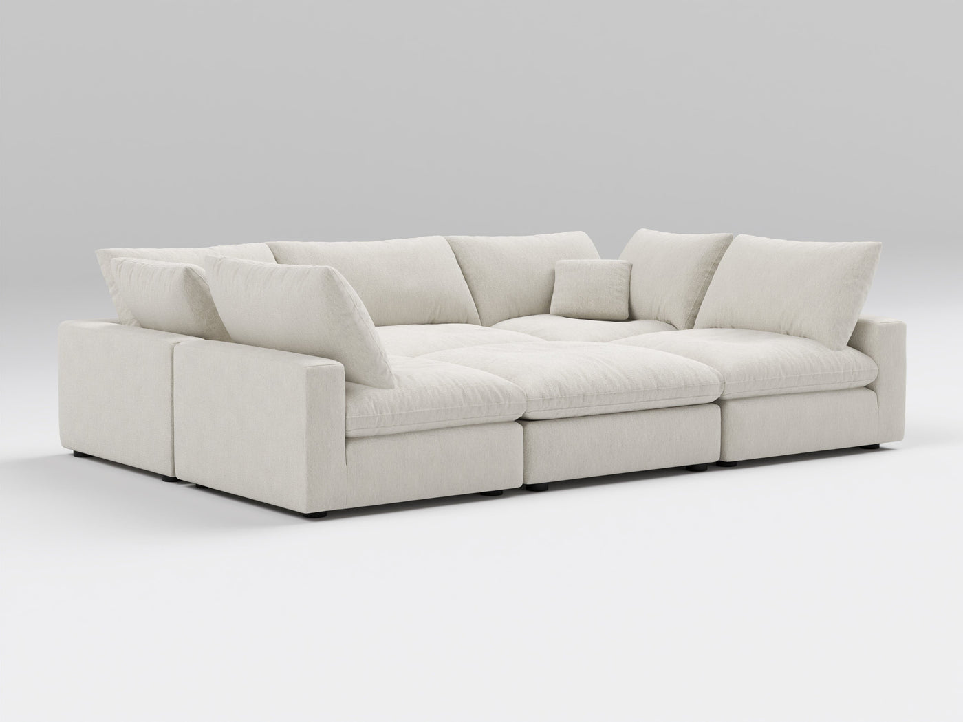 6-Piece Modular Bed