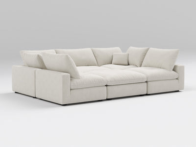 6-Piece Modular Bed
