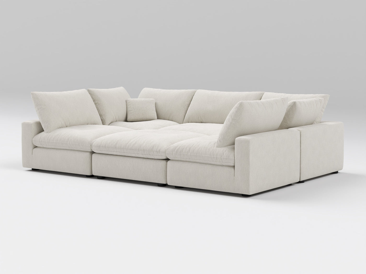 6-Piece Modular Bed