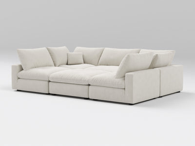 6-Piece Modular Bed