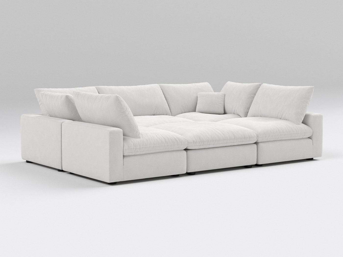 6-Piece Modular Bed