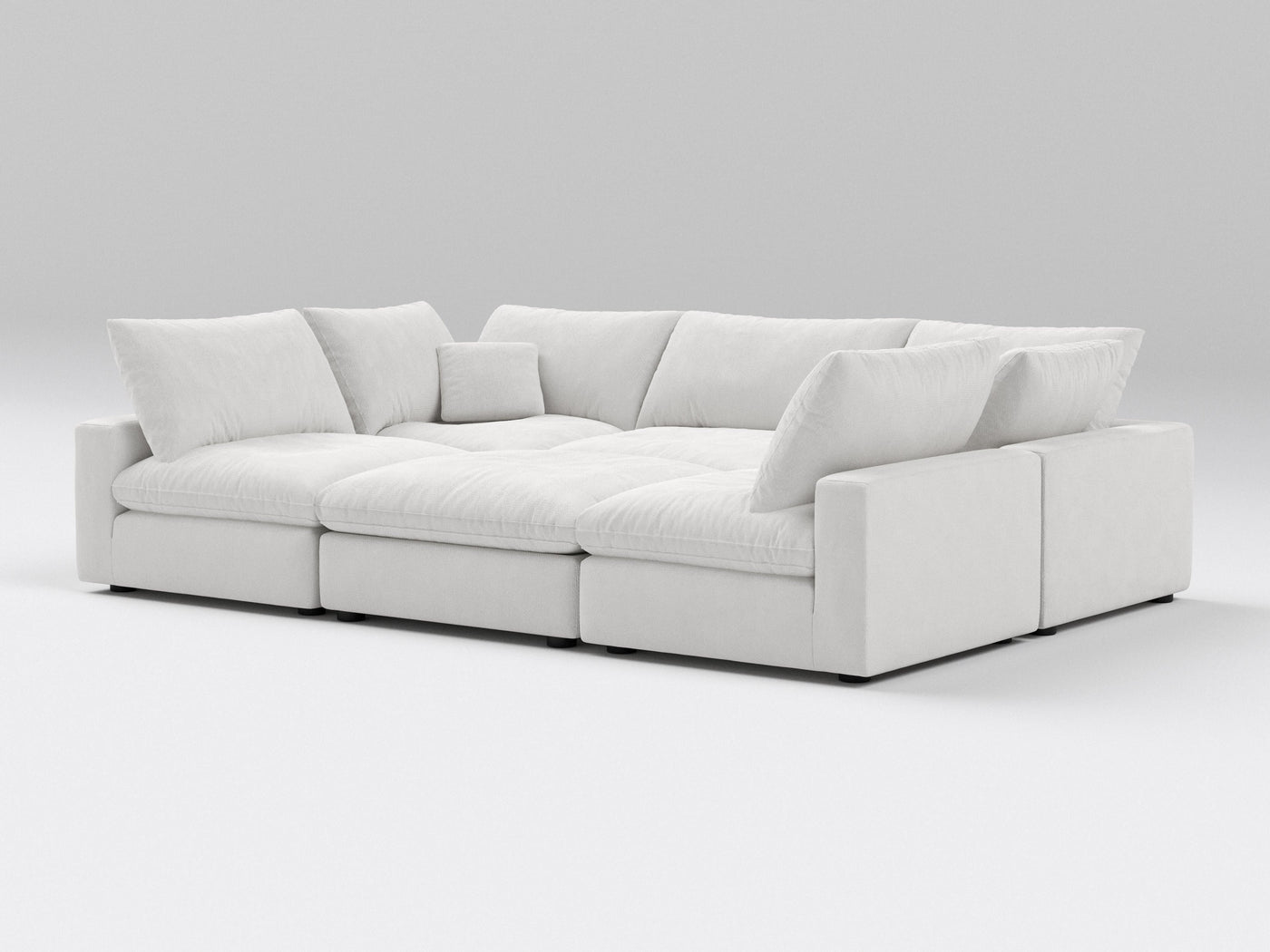 6-Piece Modular Bed