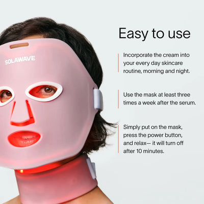 Wrinkle Retreat Face Mask & LightBoost Serum Kit
